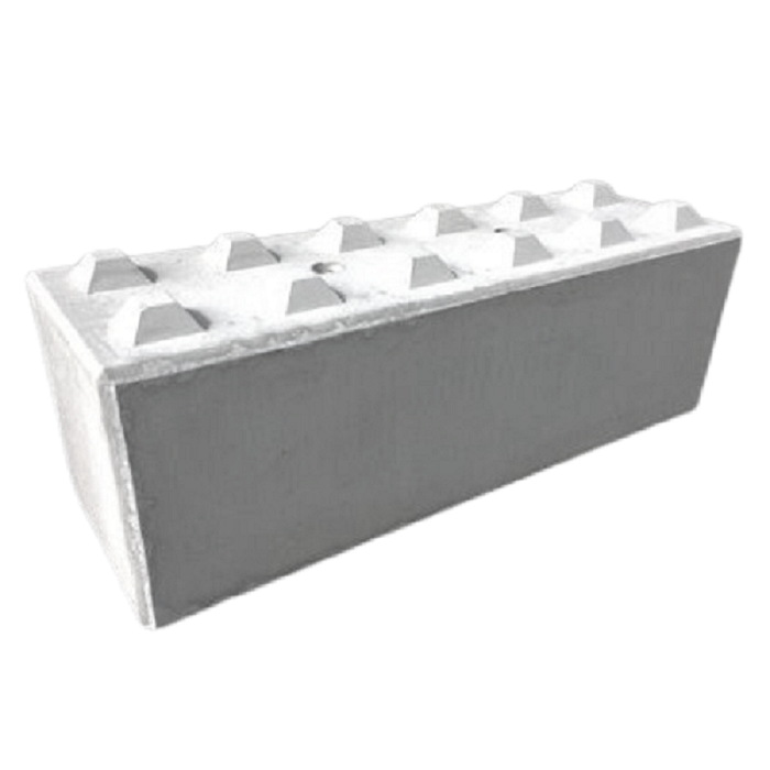 Bloc béton 180 x 60 x 60 avec crochets de levage — Dervillers TP